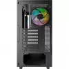 Montech XR Midi Tower, karkaistu lasi – musta