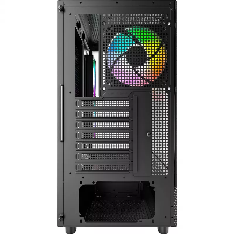 Montech XR Midi Tower, karkaistu lasi – musta
