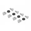 Kuituliitoskotelo DeLOCK 66998 musta metalli 482x220x44mm