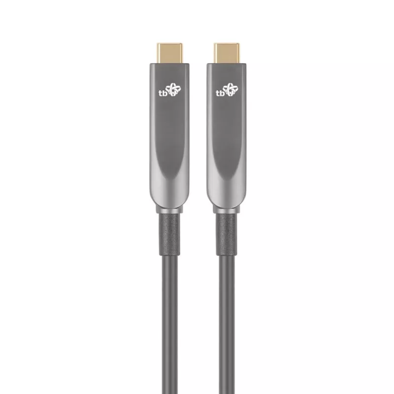 Hybridi-USB-C-videokaapeli TB AKTBXIACCOP500B 4K, 5 m pituus