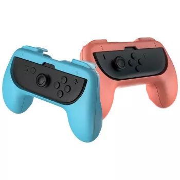 Subsonic Joy-Con-käsikahva Switch & Switch 2 pinkki turkoosi