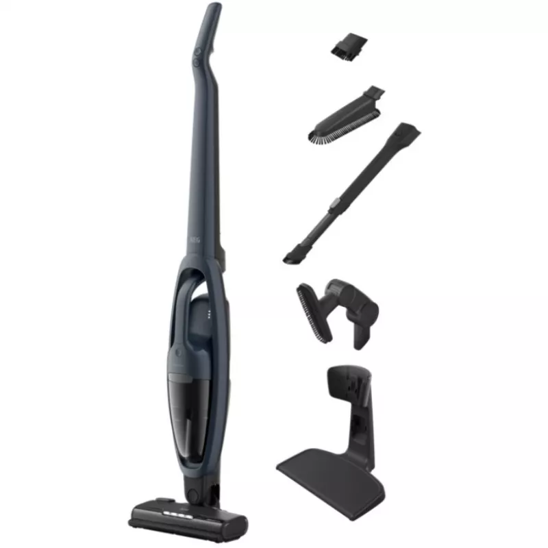 AEG Clean 5000 AS52CB18DB langaton varsi-imuri, 0,3 l, denimin sininen