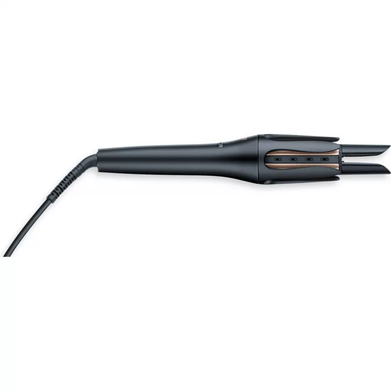 Kiharrin Beurer HT 75 — 25 mm keramiikkapinnoitettu sylinteri, musta/kupari