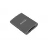 Transcend RDE2 kortinlukija USB 3.2 Gen 2 Type-C harmaa