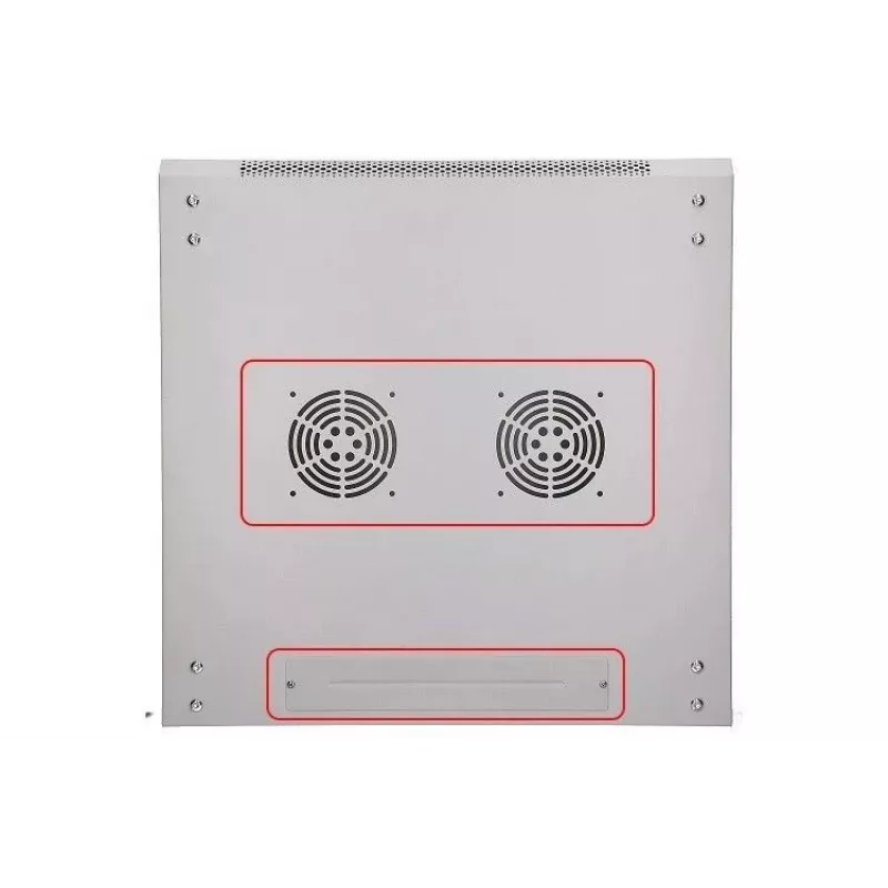 Extralink rack-asennuskaappi 4U 600x600 harmaa seinäasennettava