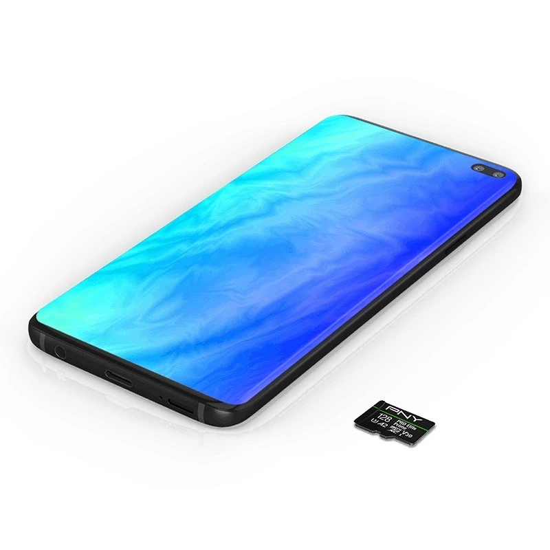 Muistikortti microSDXC Elite Prime 128GB + SD-sovitin + USB-A-kortinlukija