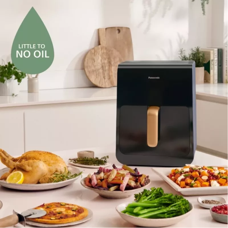 Panasonic NF-CC600 -kiertoilmakypsennin 6 l 1450 W musta