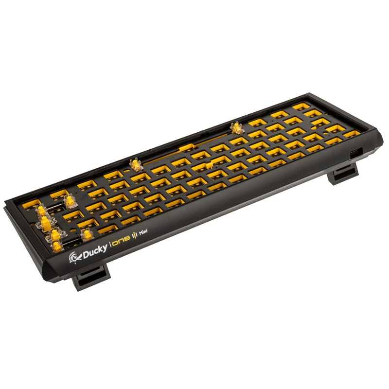 Ducky One 3 Hot-Swap Barebone Mini-näppäimistö pelikäyttöön USB US-englanti musta