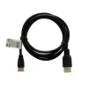 HDMI-kaapeli SAVIO CL-39 1 m — Type-A (uros) Type-D Micro (uros), HDMI 1.4, 4096x2160, ARC, Ethernet, kullatut kontaktit, musta
