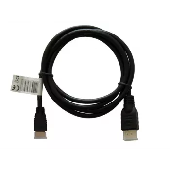 HDMI-kaapeli SAVIO CL-39 1 m — Type-A (uros) Type-D Micro (uros), HDMI 1.4, 4096x2160, ARC, Ethernet, kullatut kontaktit, musta