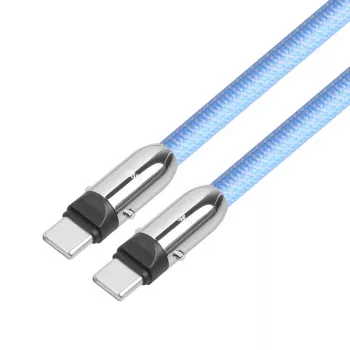 2in1 USB-C kaapeli 1m sininen