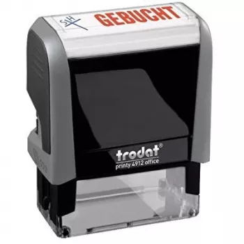 WEDO Stamp Office Printy 4912 malli 4.0 teksti Gebucht