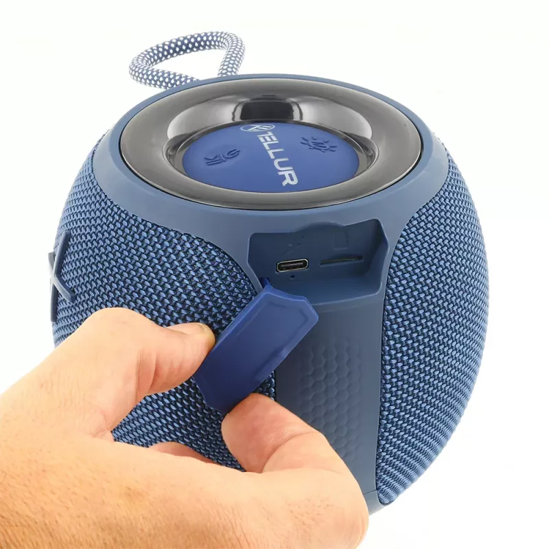 Kannettava kaiutin Tellur Mirage Bluetooth-kaiutin 12W sininen