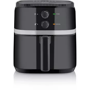 Kiertoilmakypsennin Severin FR 2452 4,3 L 1500 W musta hopea