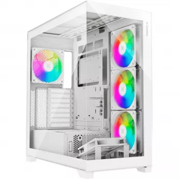 Kotelo | XILENCE | ATX/micro ATX/Mini-ITX | valkoinen | Midi Tower | PC | X818.W.ARGB