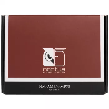 Asennussarja Noctua NM-AM5/4-MP78 kromi musta CPU-jäähdyttimelle – tukee AM4- ja AM5-kantoja