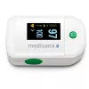 Medisana PM 100 Connect -pulssioksimetri, harmaa/valkoinen