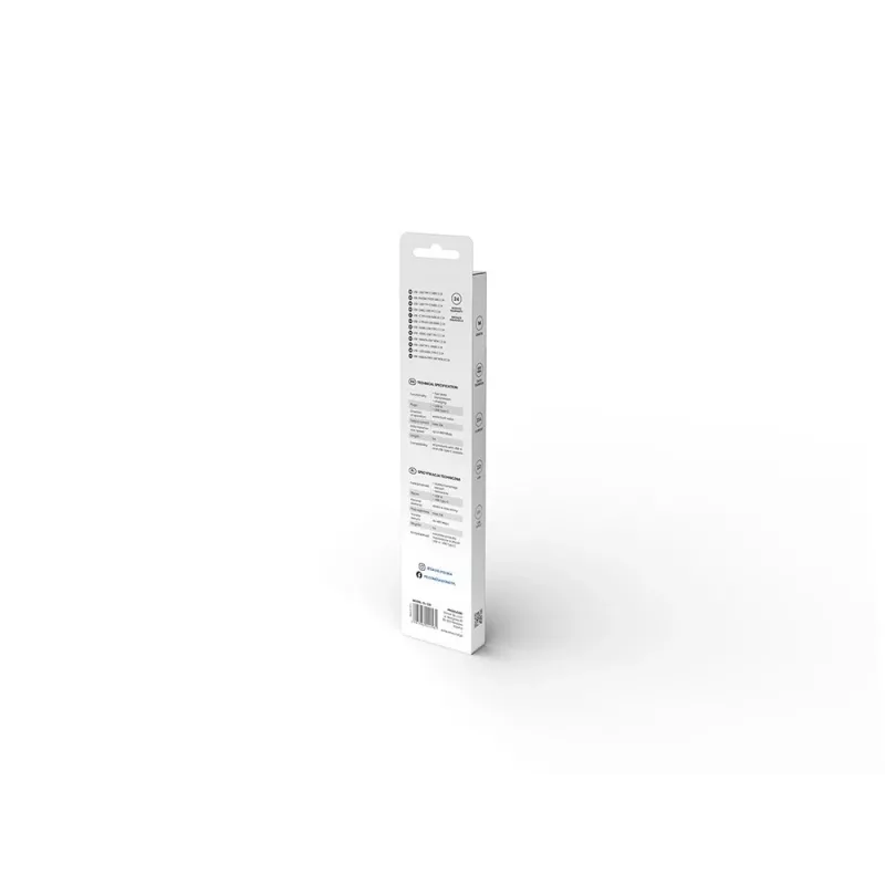 Savio USB – USB Type-C -kaapeli 5A, 1m CL-126 valkoinen