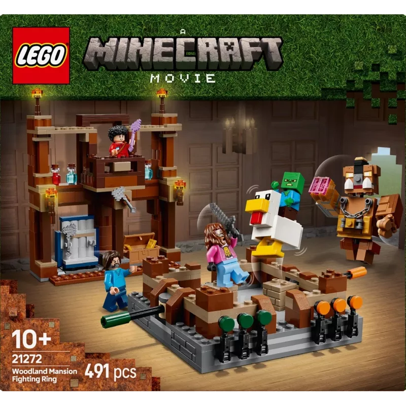 LEGO MINECRAFT 21272 Metsän kartanon taisteluareena