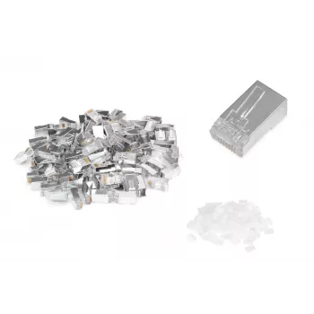 Digitus CAT 6 modulaarinen liitin pyöreälle kaapelille läpivientiliitin 100…