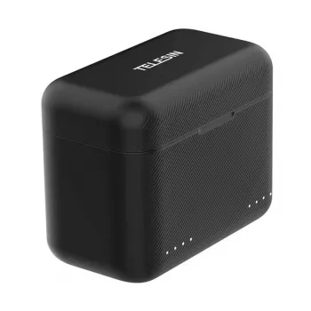 Kaksikanavalaturi Telesin S0-BCG-03-TIS Insta360 X3:lle — kahden akun latausasema