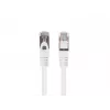 Lanberg PCF6-20CC-0300-W Cat6 F/UTP -kytkentäkaapeli 3 m, valkoinen, 10 kpl