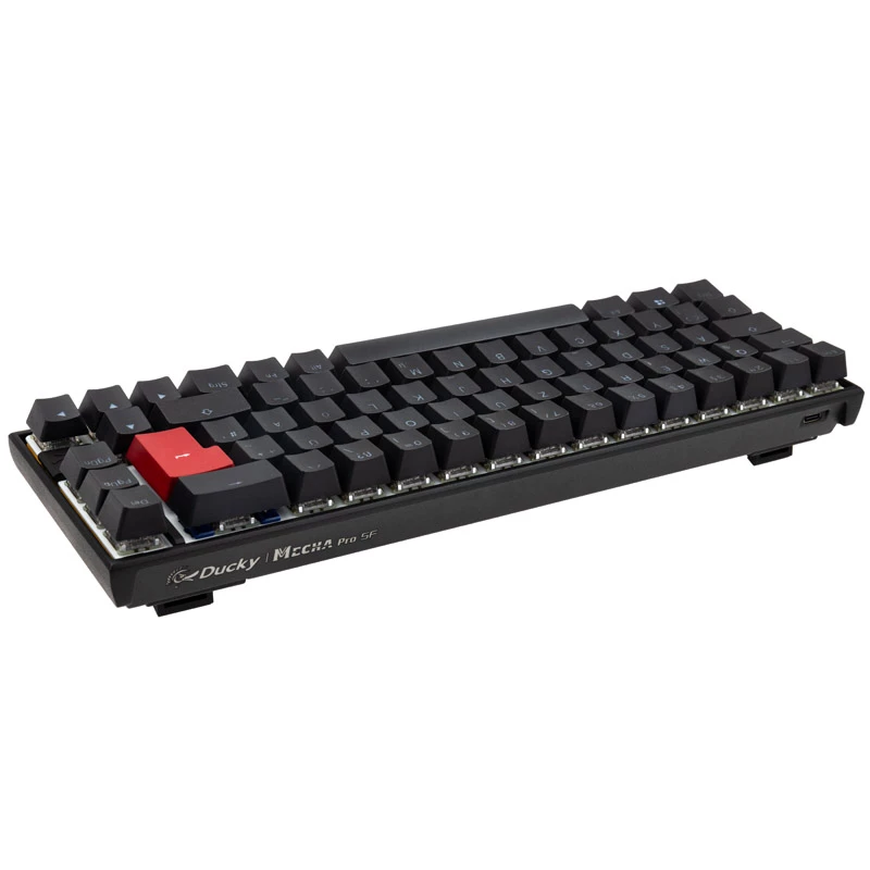 Ducky Mecha Pro SF -näppäimistö Gaming USB saksa musta