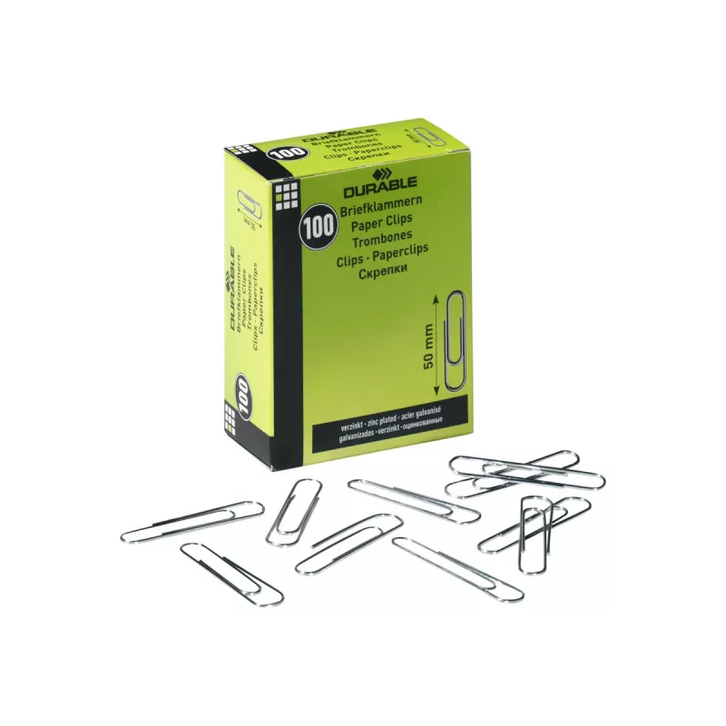 Paperiliitin Durable 122425 metalli 100 kpl