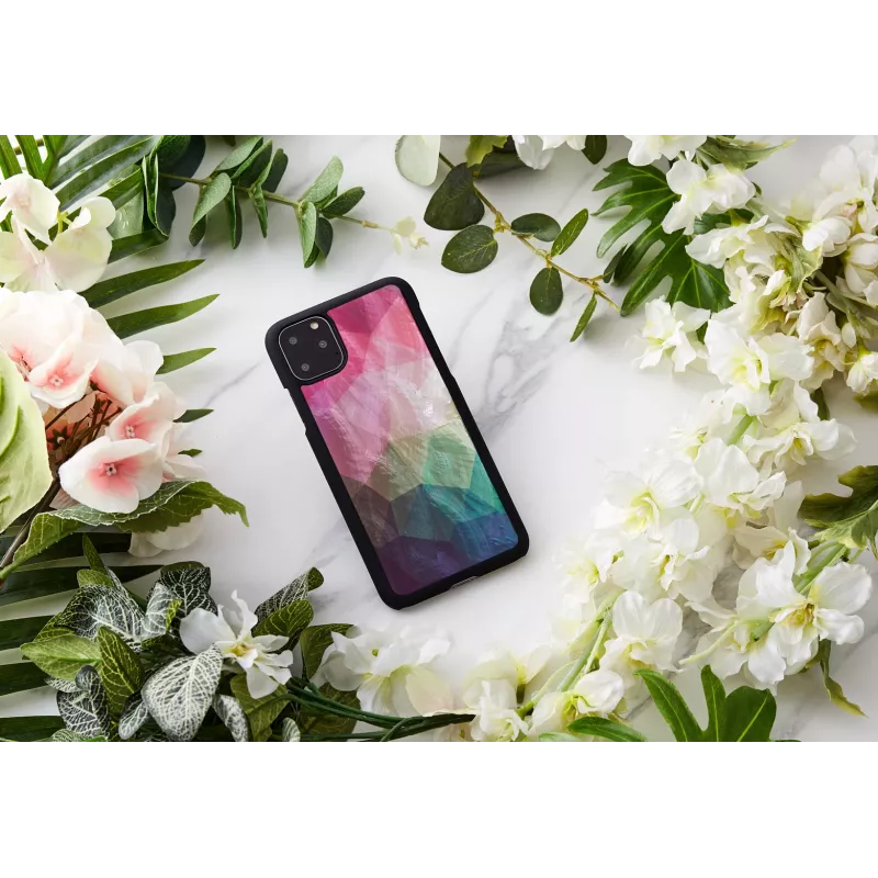 Suojakotelo iKins iPhone 11 Pro Max – Water Flower musta