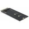 DeLOCK - liitäntäsovitin - M.2 - M.2-kortti - SATA 6Gb/s (64099)