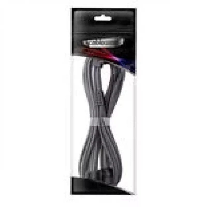 CableMod C-Series Pro -kaapeli, versio A, 90 astetta, 16-pin - 2x 8-pin PCIe, carbon