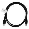 USB-A–USB-C-kaapeli LANBERG CA-USBO-20CU-0018-BK — USB 2.0, 1,8 m, musta