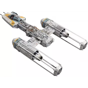 REVELL avaruusalus-pienoismallirakennussarja mittakaava 1:72, pituus 226 mm, 89 osaa