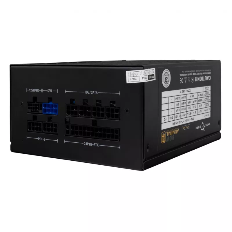 Virtalähde White Shark GPSU-850W Admiral 850W