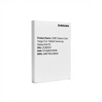 PanzerGlass 2-in-1 Wallet Case Samsung Galaxy A26 5G:lle — Tango Feature -kotelo, suojakotelo korttipaikalla