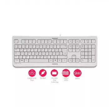 CHERRY KC 1000 näppäimistö kotiin USB sveitsiläinen asettelu harmaa
