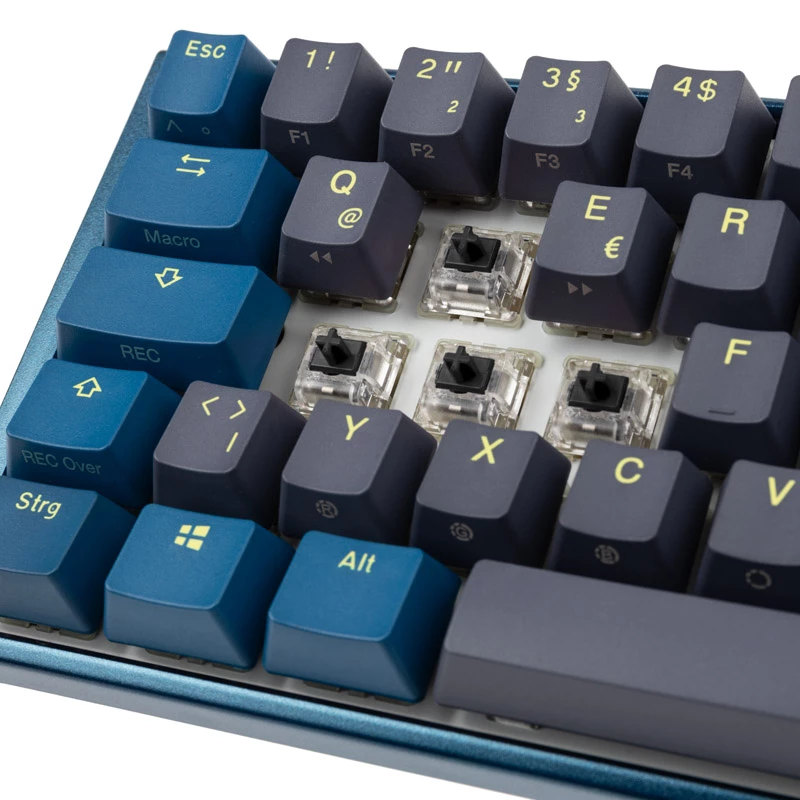 Ducky One 3 SF DayBreak -näppäimistö gaming USB mekaaninen RGB musta sininen