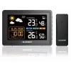Sääasema BLAUPUNKT WS30BK langattomalla ulkoanturilla, väri-LCD, kello, herätys, barometri, °C, 1 anturi