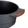 Keittiöväline Resto Kitchenware Capella 2,6 L pyöreä musta puu
