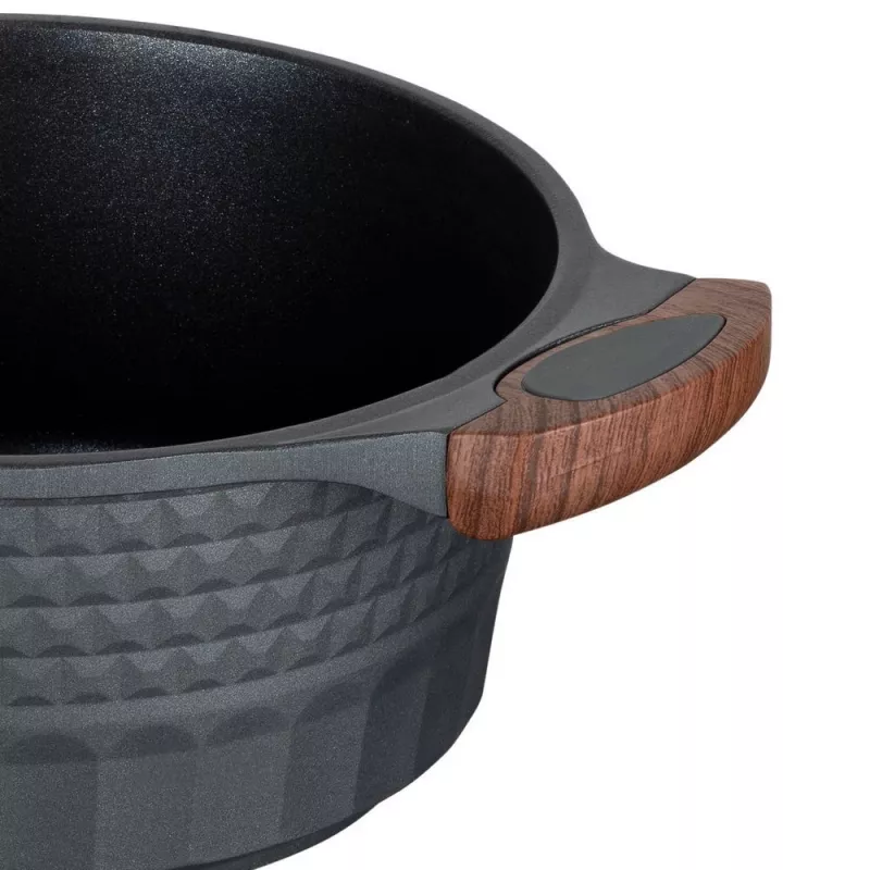 Keittiöväline Resto Kitchenware Capella 2,6 L pyöreä musta puu