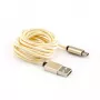 USB-kaapeli SBOX USB-TYPEC-15G 1,5m USB A USB C kulta