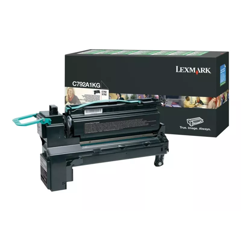 Lexmark C792A1KG Return Programme väriainekasetti, musta, 6000 sivua