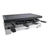Steba RC 68 - raclettegrilli - 1,2 kW - musta/ruostumaton teräs