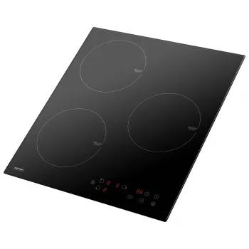 Induktioliesi MPM MPM-45-IM-14, kalusteisiin asennettava 3 vyöhykettä (180 mm) keraaminen lasiliesi, 6000 W, kosketusohjaus