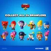 Brawl Stars S1 -figuurit – 8 kpl:n pakkaus Deluxe Box VER.B