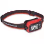 Black Diamond Storm 450 otsalamppu, jossa musta ja punainen otsapanta