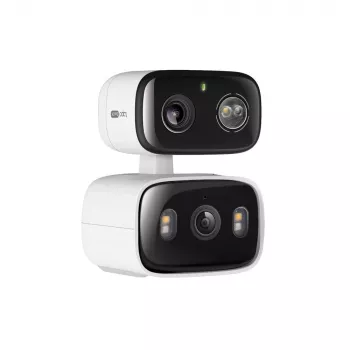 IP-turvakamera TP-LINK Tapo C246D — 3MP (2304×1296), 2,8 mm, 107,8° näkökenttä, PTZ-kaksoisobjektiivi, IP65, Wi-Fi/Gigabit, microSD enintään 512 GB