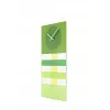 NeXtime seinäkello 2855gn Bold Stripes, 19 x 38 cm, seinäkello, vihreä