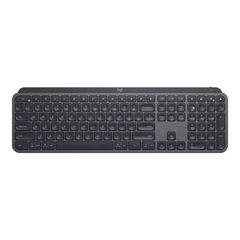 Logitech MX Keys Combo for Business - näppäimistö-hiiri-sarja - taustavalaistu - langaton - Bluetooth LE - QWERTY - GB - grafiitti