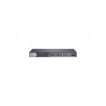 Hikvision DS-3E0528HP-E verkkokytkin hallitsematon Gigabit Ethernet (10/100/1000) PoE-tuki sininen